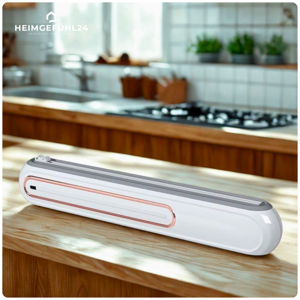 Folienspender mit Magnet & Sicherheitscutter – Sauber & stressfrei abrollen