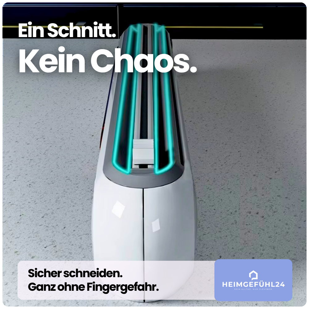 Folienspender mit Magnet & Sicherheitscutter – Sauber & stressfrei abrollen