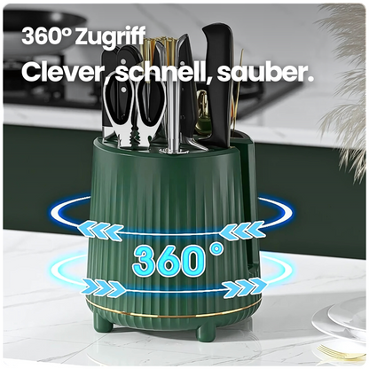 Küchen-Organizer mit 360° Rotation – Alles griffbereit, sofort.