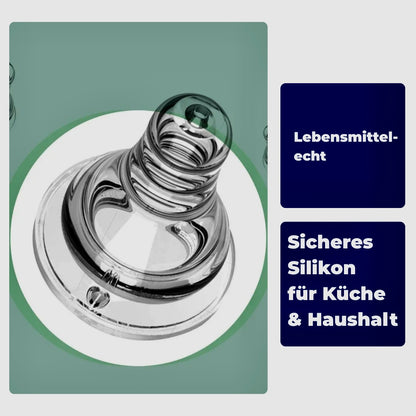 12-teiliges Silikon-Küchenutensilien-Set mit Holzgriff – hitzebeständig & antihaft