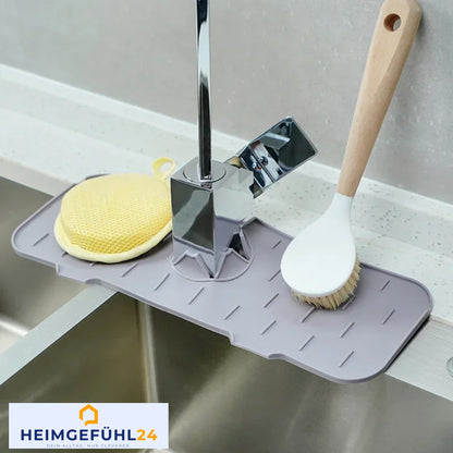 Saugfähige Wasserhahn Matte – Spritzschutz & Arbeitsplatten-Schutz für Küche & Bad